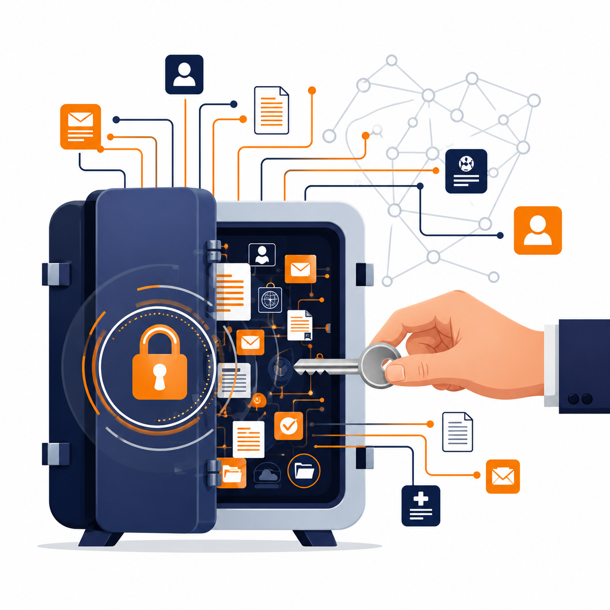 Digital privacy vault